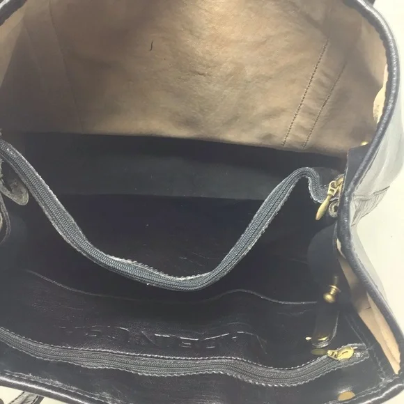 Vintage Black Brahmin Classic Tote - Picture 12 of 16